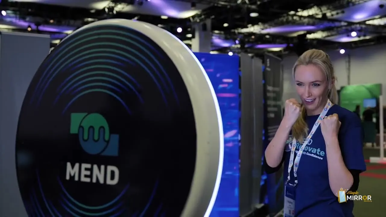 Branded booth activation footage