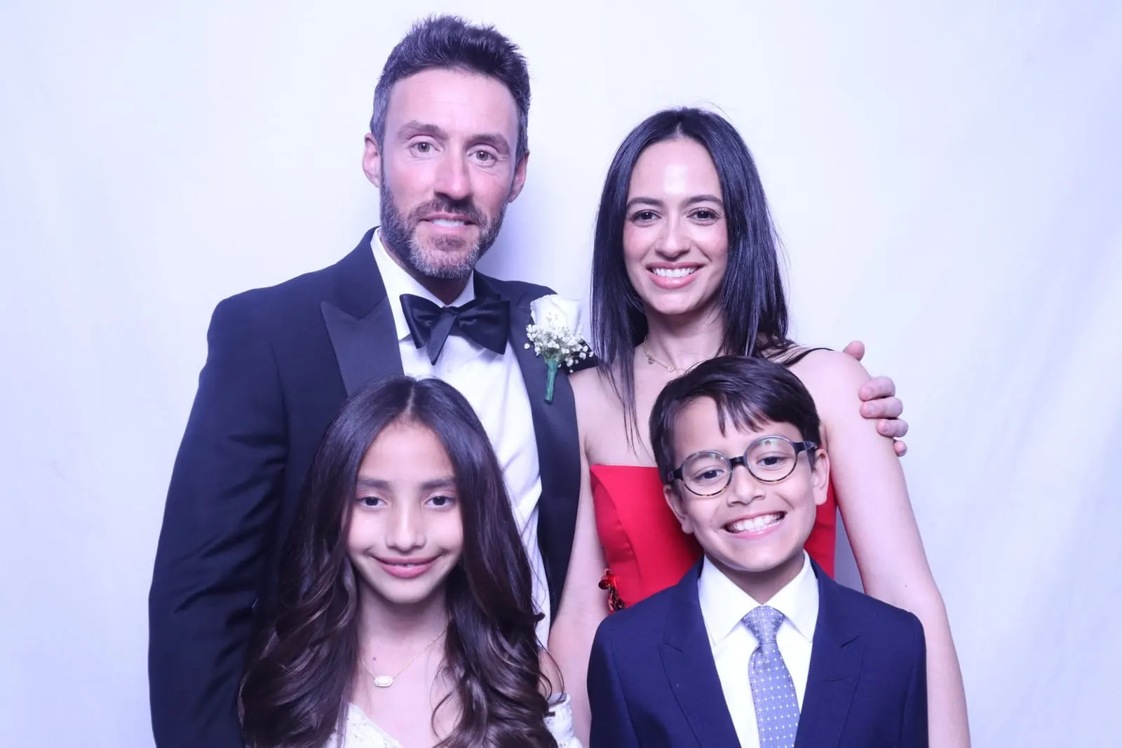 Wedding reception photo booth prints